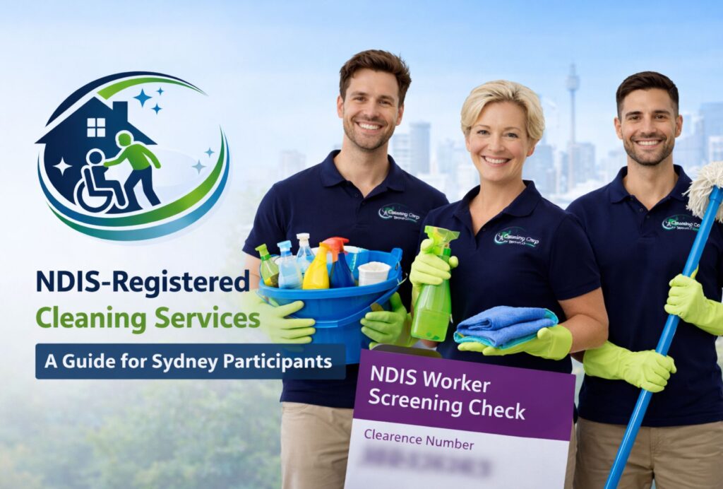 Makes a Cleaning Service NDIS Registered